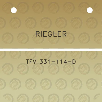 riegler-tfv-331-114-d