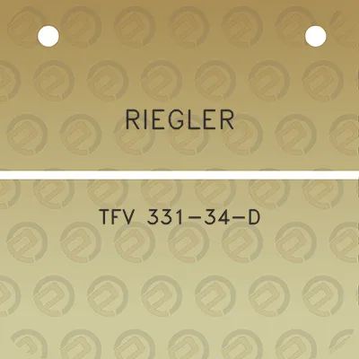 riegler-tfv-331-34-d