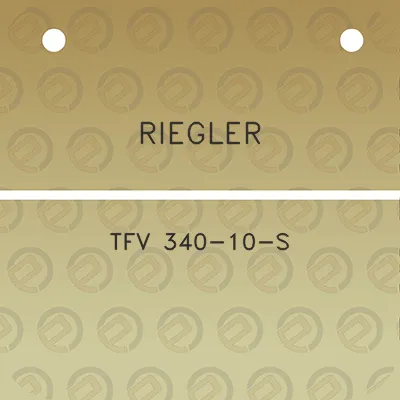 riegler-tfv-340-10-s