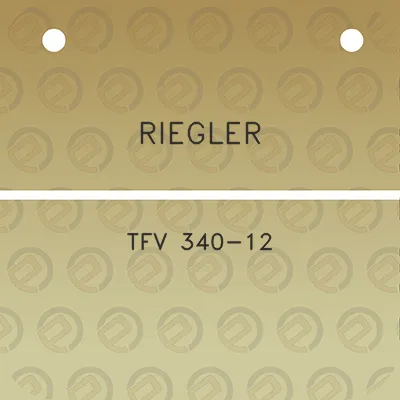 riegler-tfv-340-12