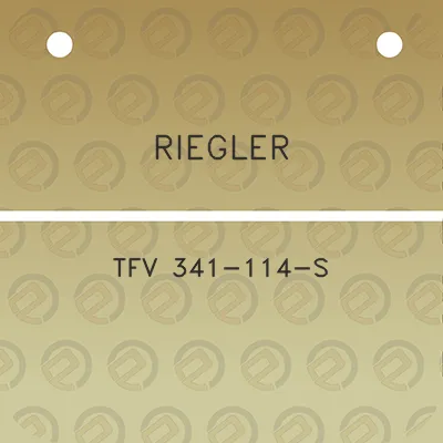 riegler-tfv-341-114-s