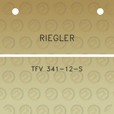 riegler-tfv-341-12-s