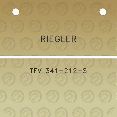 riegler-tfv-341-212-s