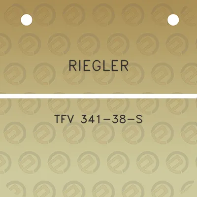 riegler-tfv-341-38-s