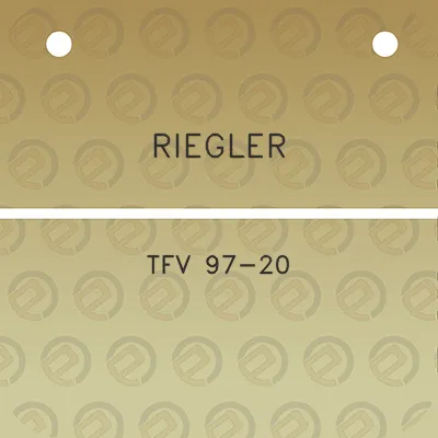 riegler-tfv-97-20