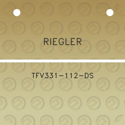 riegler-tfv331-112-ds