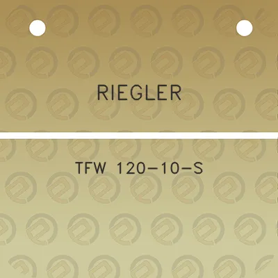 riegler-tfw-120-10-s