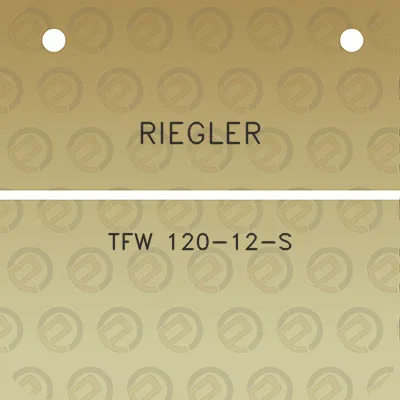 riegler-tfw-120-12-s