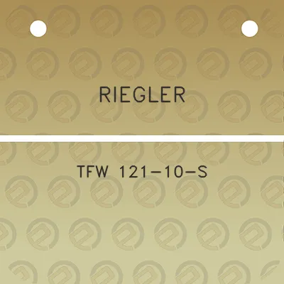 riegler-tfw-121-10-s