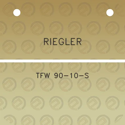 riegler-tfw-90-10-s