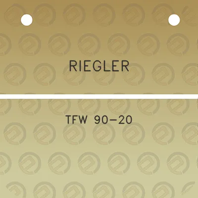 riegler-tfw-90-20