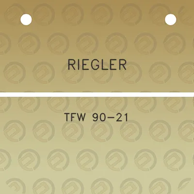 riegler-tfw-90-21