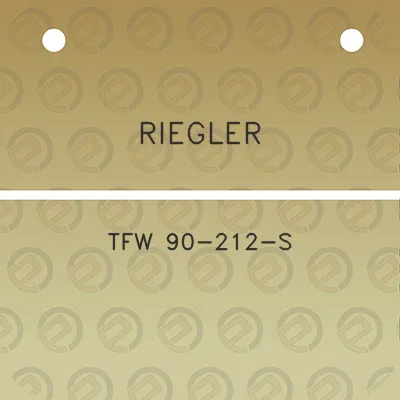 riegler-tfw-90-212-s