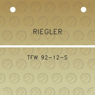 riegler-tfw-92-12-s