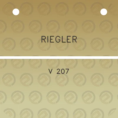 riegler-v-207