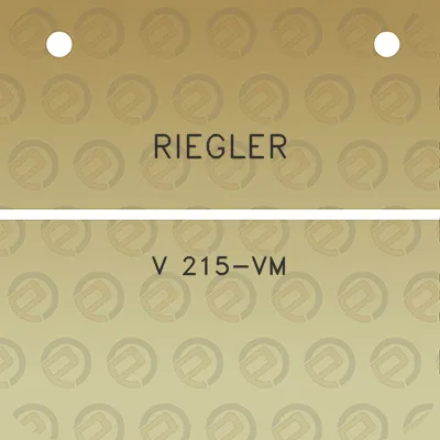 riegler-v-215-vm