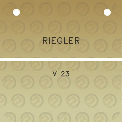 riegler-v-23