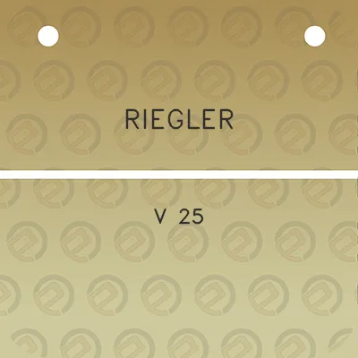 riegler-v-25