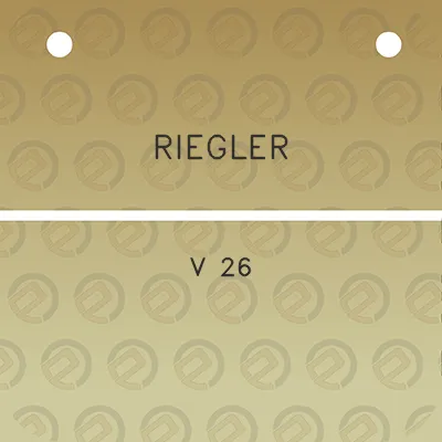 riegler-v-26