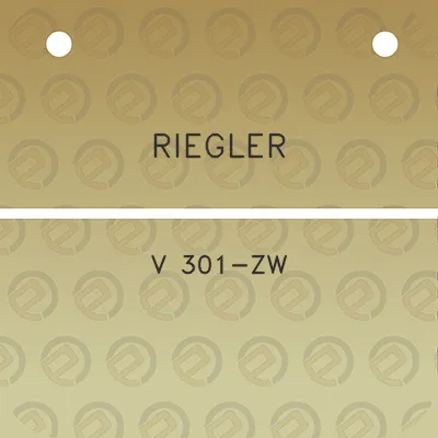 riegler-v-301-zw