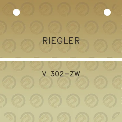 riegler-v-302-zw