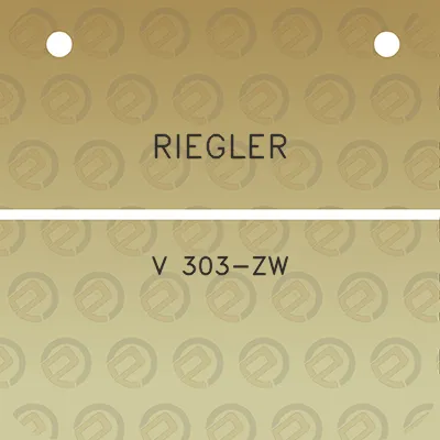 riegler-v-303-zw