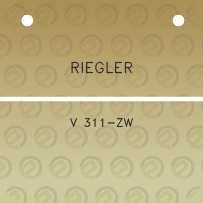 riegler-v-311-zw