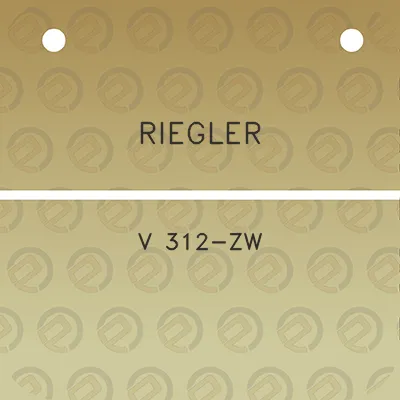 riegler-v-312-zw