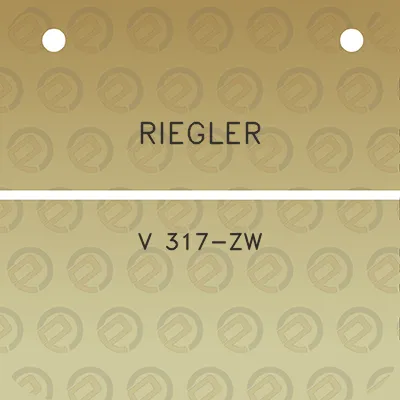 riegler-v-317-zw