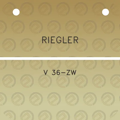 riegler-v-36-zw