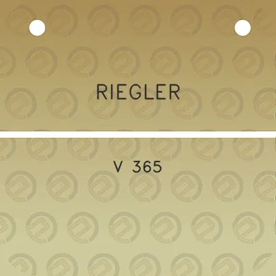 riegler-v-365