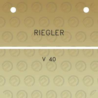 riegler-v-40