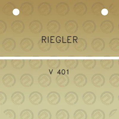 riegler-v-401