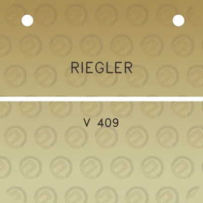 riegler-v-409