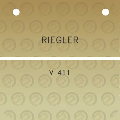 riegler-v-411