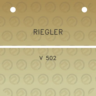 riegler-v-502