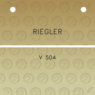 riegler-v-504