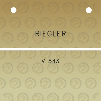 riegler-v-543