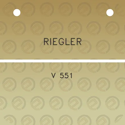 riegler-v-551