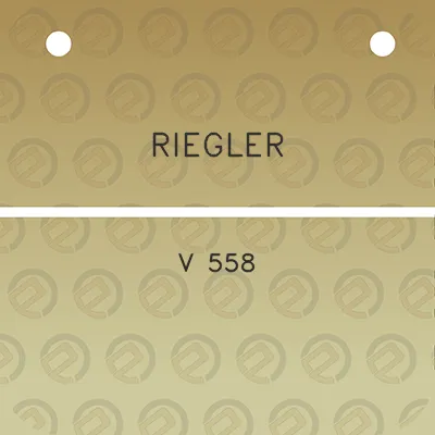 riegler-v-558