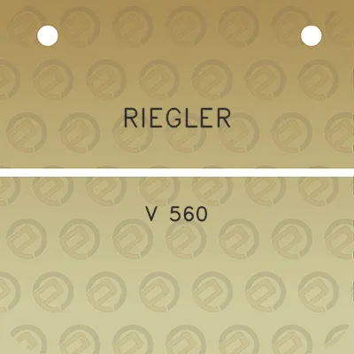 riegler-v-560