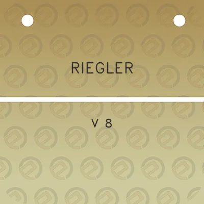 riegler-v-8