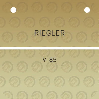 riegler-v-85