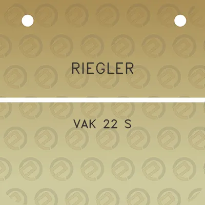 riegler-vak-22-s