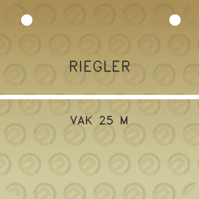 riegler-vak-25-m