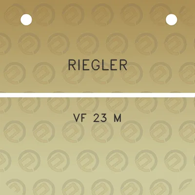 riegler-vf-23-m