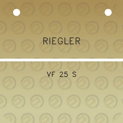 riegler-vf-25-s