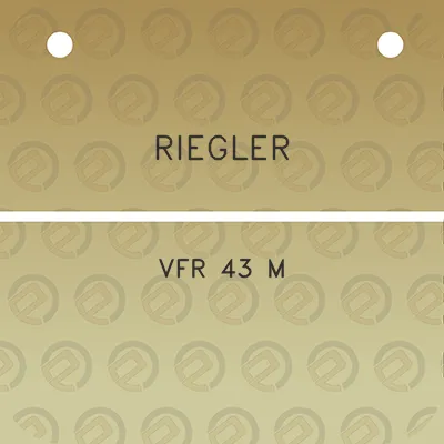 riegler-vfr-43-m