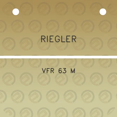 riegler-vfr-63-m