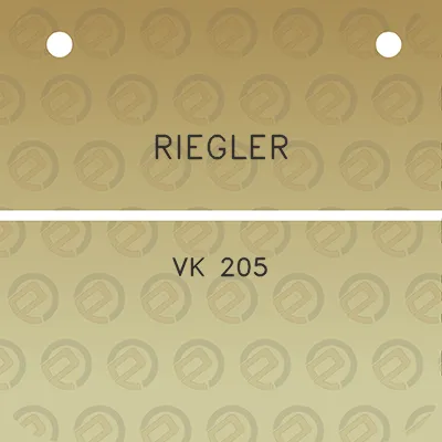 riegler-vk-205